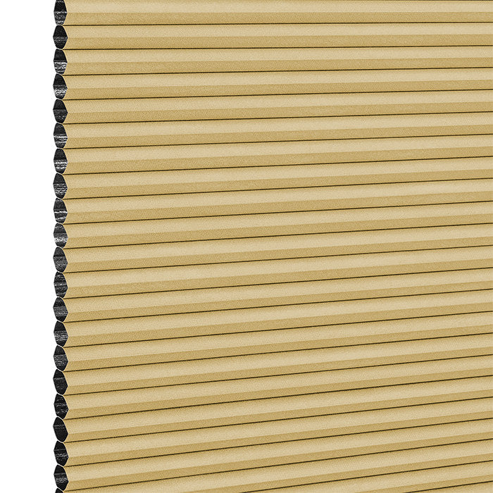 Stoffmuster DUETTE® Classic Dark P27488 in Beige – abdunkelnd