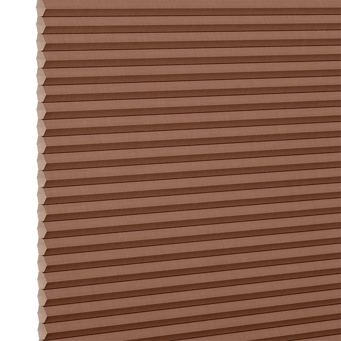 Stoffmuster DUETTE® EL Plain StreetSide P35408 in Braun