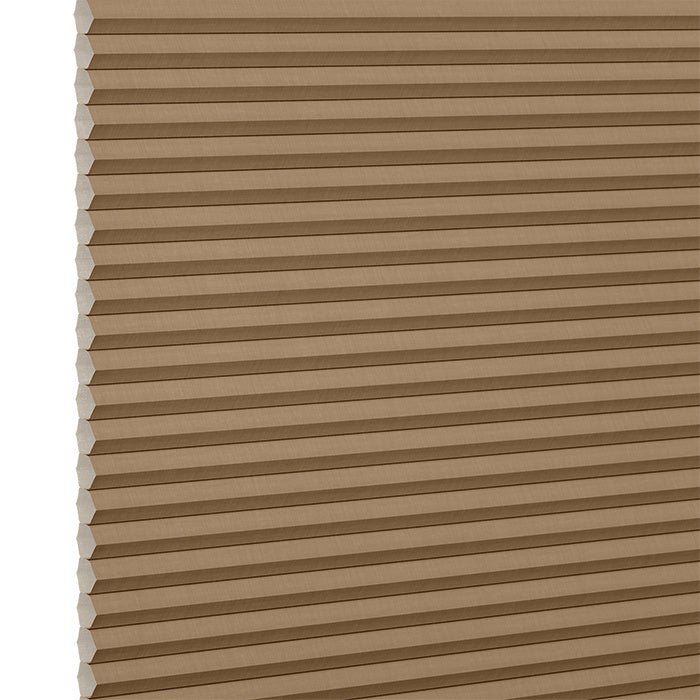 Stoffmuster DUETTE® EL Plain StreetSide P35409 in Braun