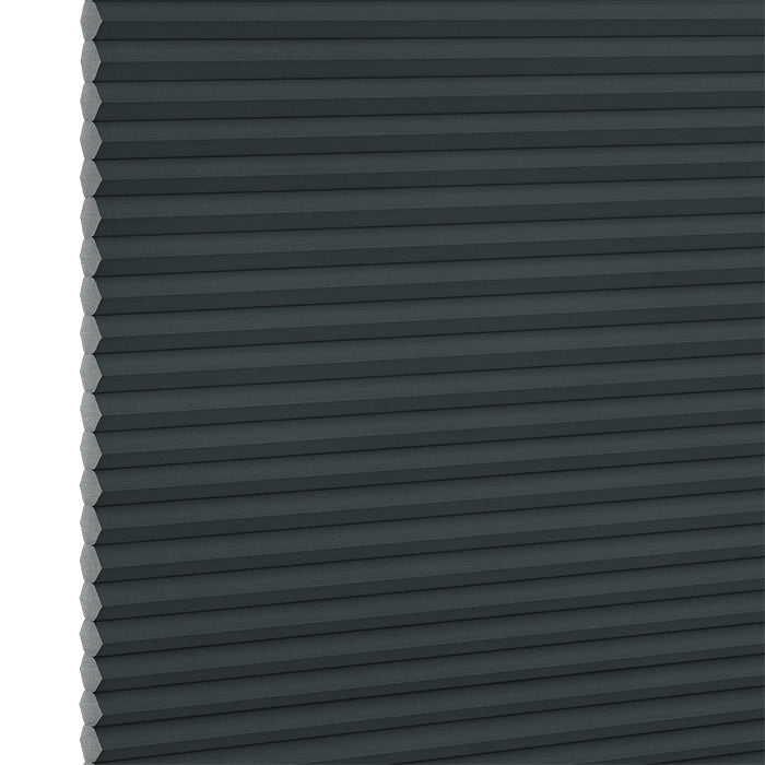 Stoffmuster DUETTE® Elan FullTone P25120 in Schwarz