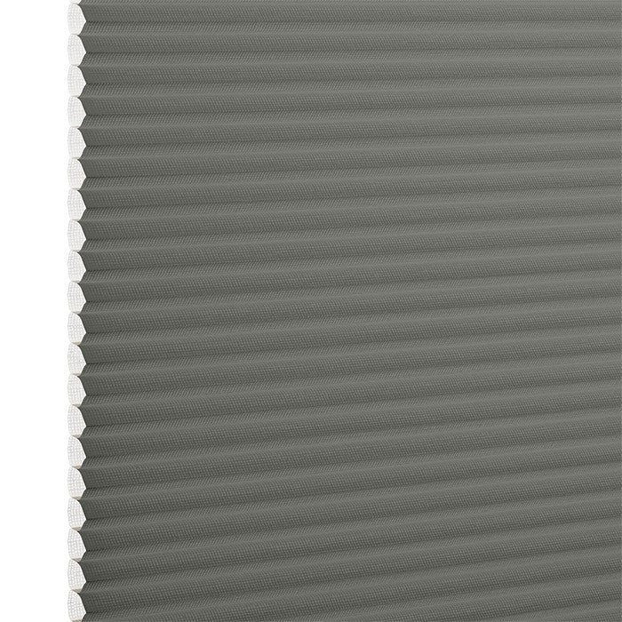 Stoffmuster DUETTE® Element Re-Life P29254 in Grau