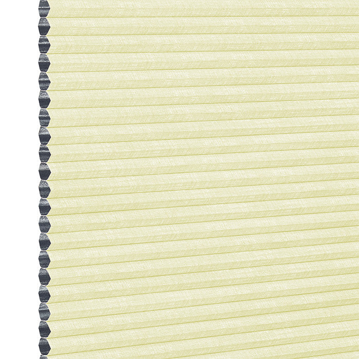Stoffmuster DUETTE® Linum Dark P33503 in Gelb – abdunkelnd