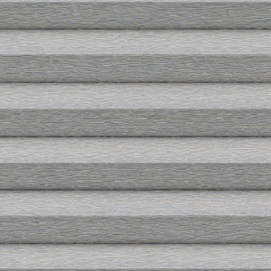 Stoffmuster Plissee P3006 in Grau – transparent
