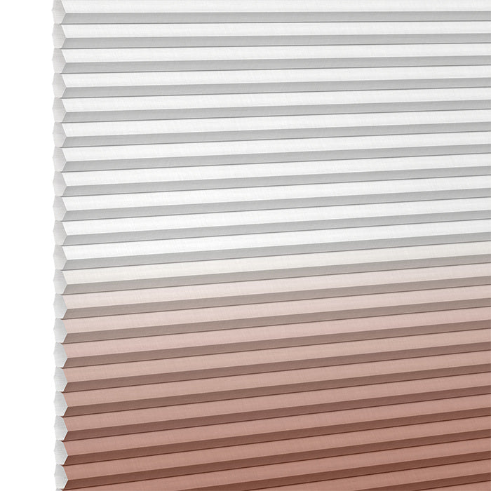 Stoffmuster DUETTE® EL Degradee P34858 in Braun