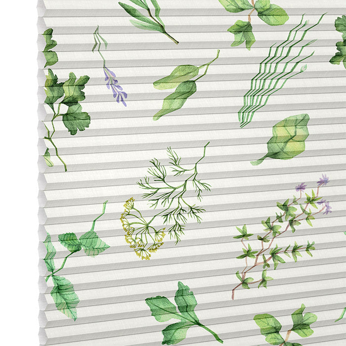 Stoffmuster DUETTE® EL Gemüse P35400 in Weiß