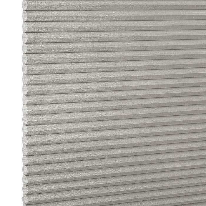 Stoffmuster DUETTE® Fixé Batiste Sheer P46554 in Braun – transparent