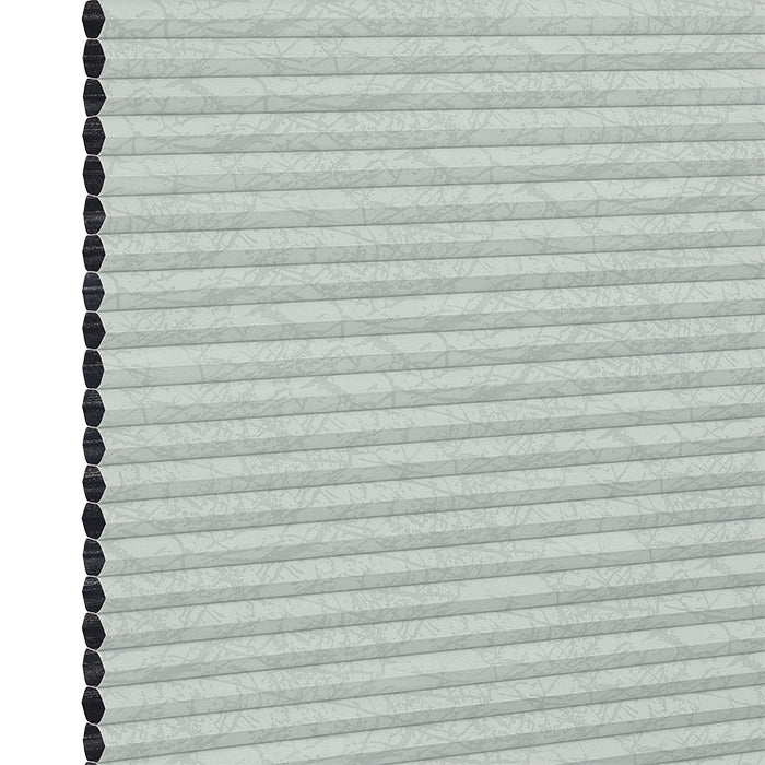Stoffmuster DUETTE® Fixé Montana Dark P31551 in Grau – abdunkelnd