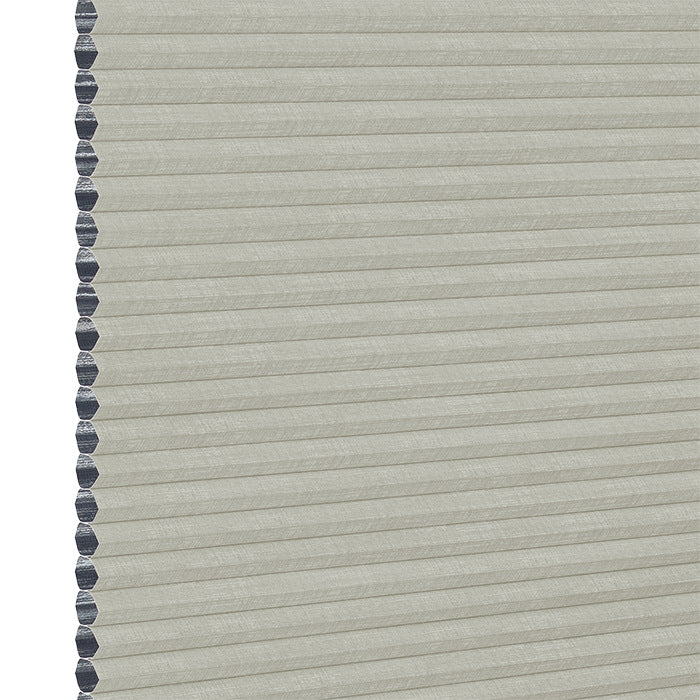 Stoffmuster DUETTE® Linum Dark P33501 in Grau – abdunkelnd