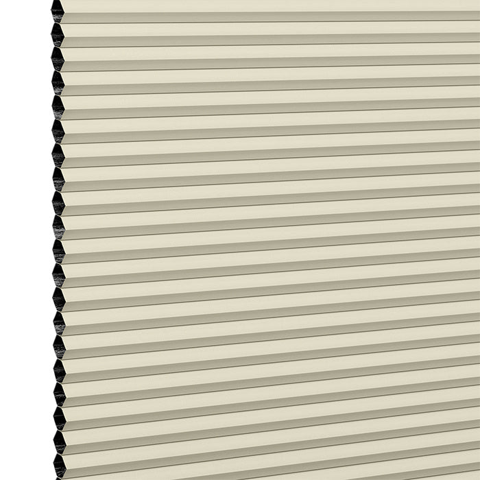 Stoffmuster DUETTE® Unicasa Dark P39100 in Beige – abdunkelnd