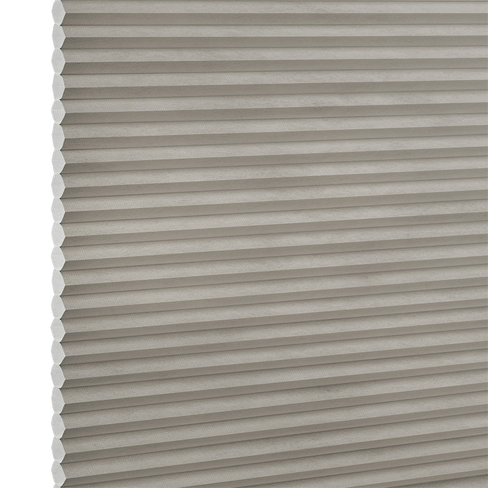 Stoffmuster DUETTE® Unicasa Re-Life DuoTone P14809 in Braun