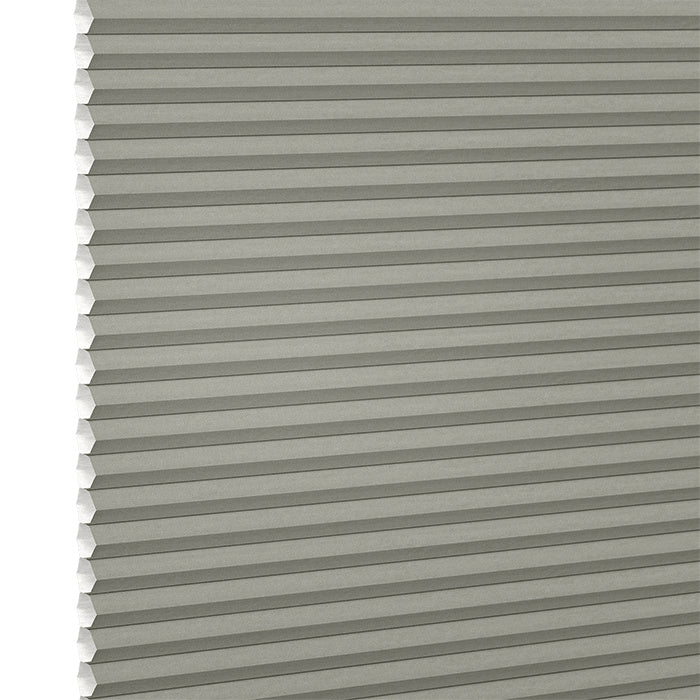 Stoffmuster DUETTE® Unicasa Re-Life DuoTone P14805 in Grau