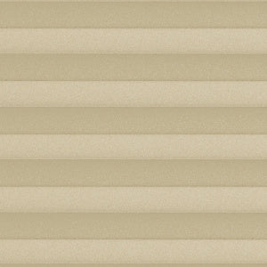 Stoffmuster Plissee P0081 in Beige – lichtdurchlässig