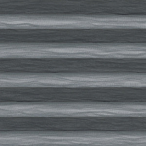 Stoffmuster Plissee P3051 in Grau – transparent